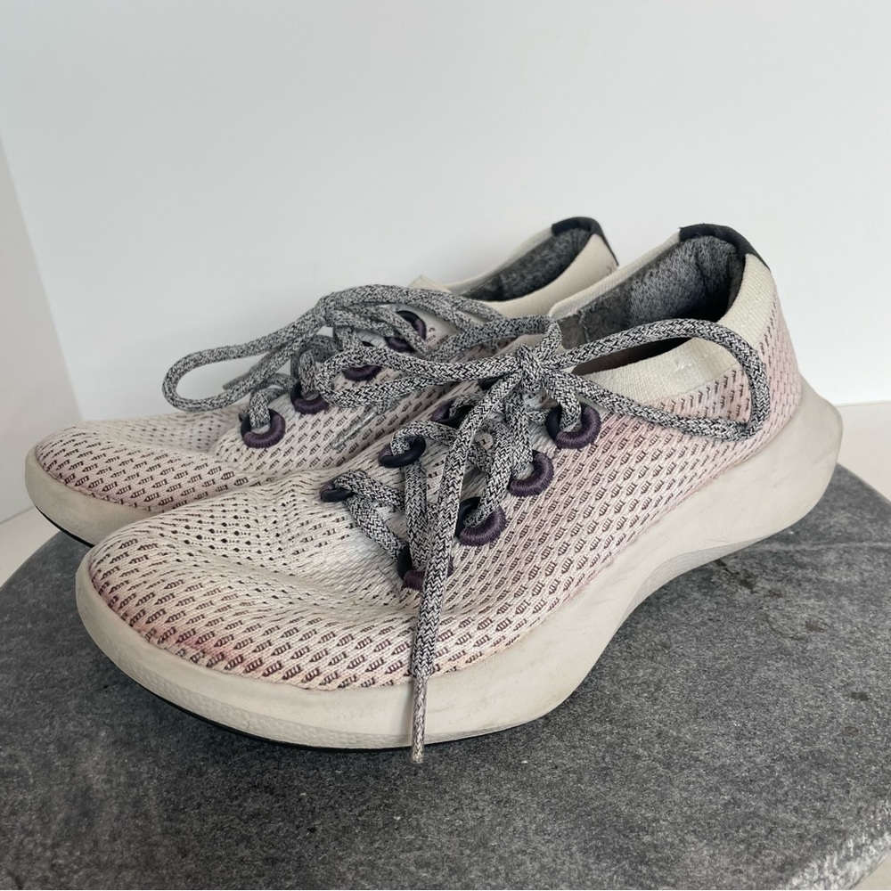 Allbirds Tree Dasher White And Pink Material 9